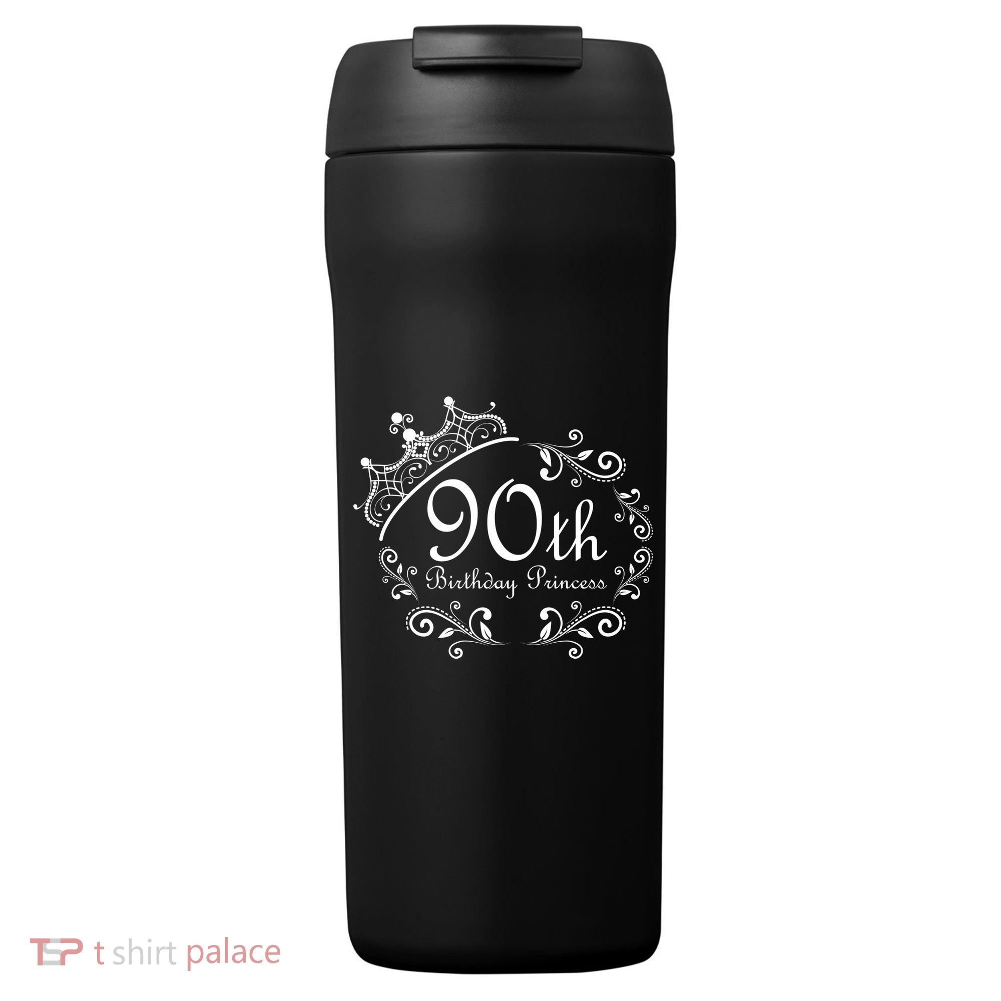 90th Birthday Princess 24oz Duet Stainless Steel Tumbler