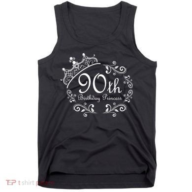 90th Birthday Princess Tank Top