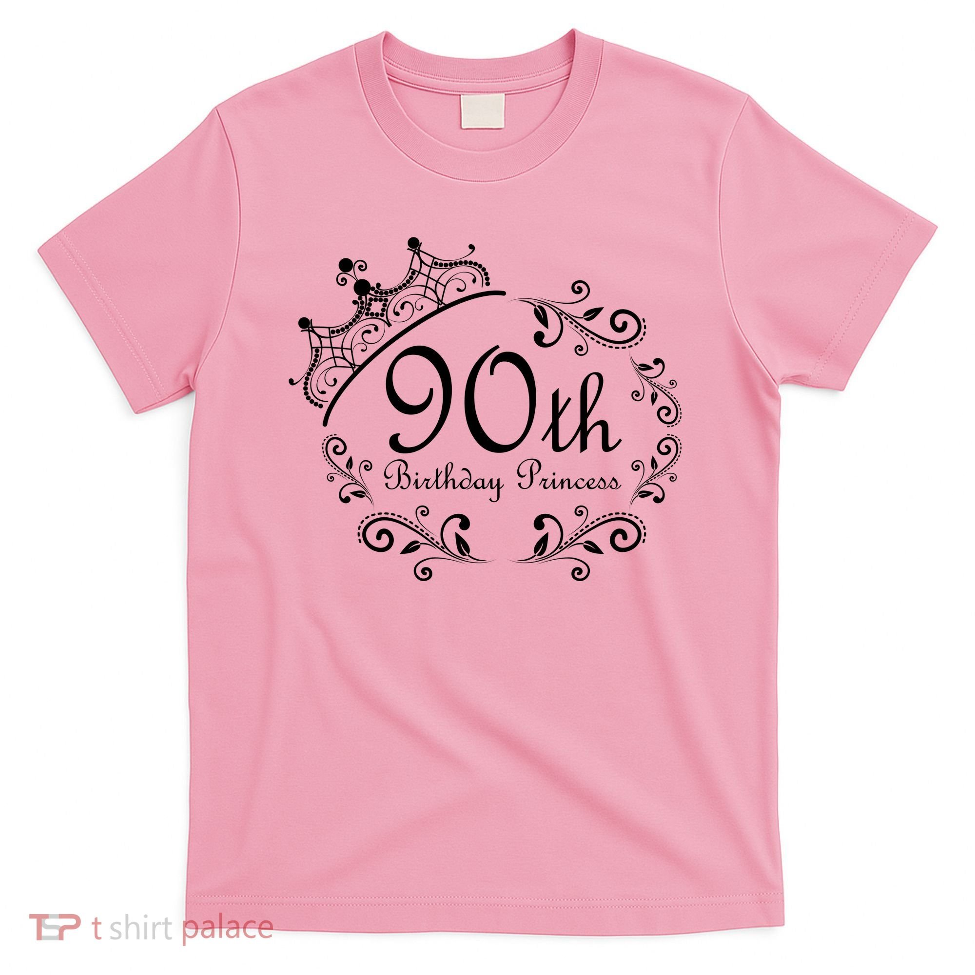 90th Birthday Princess T-Shirt