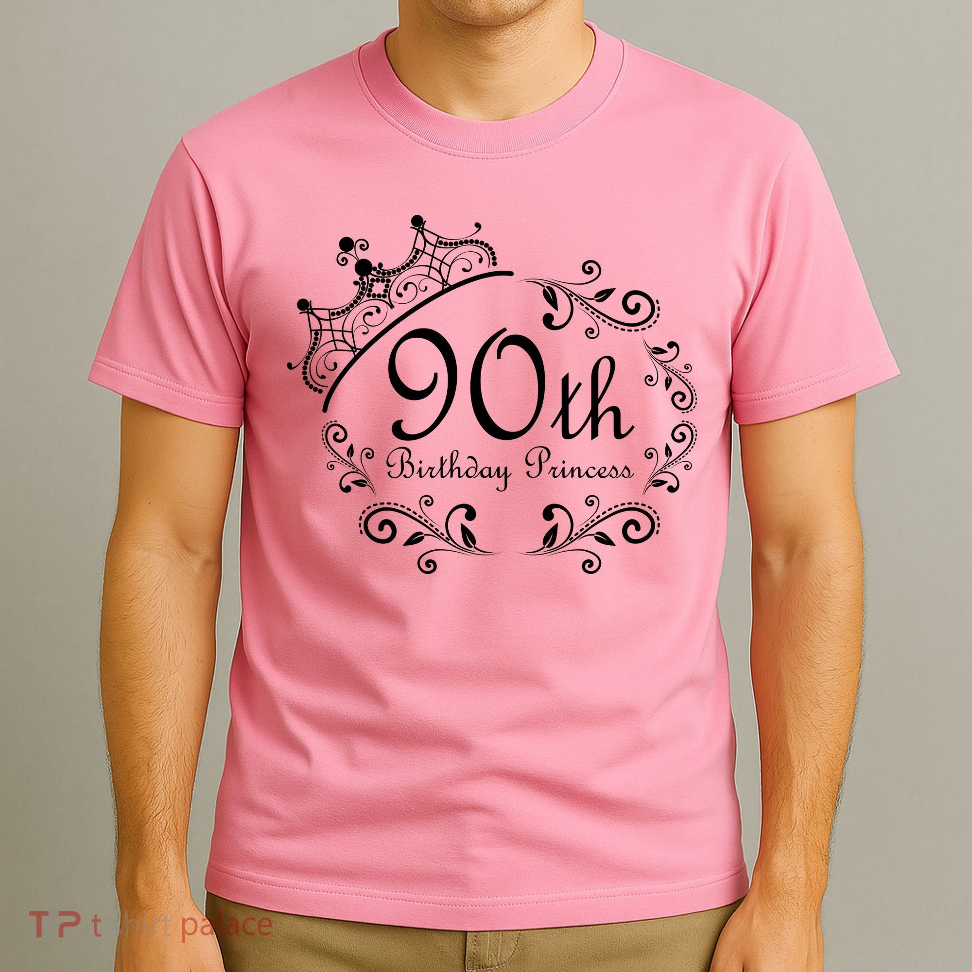 90th Birthday Princess T-Shirt