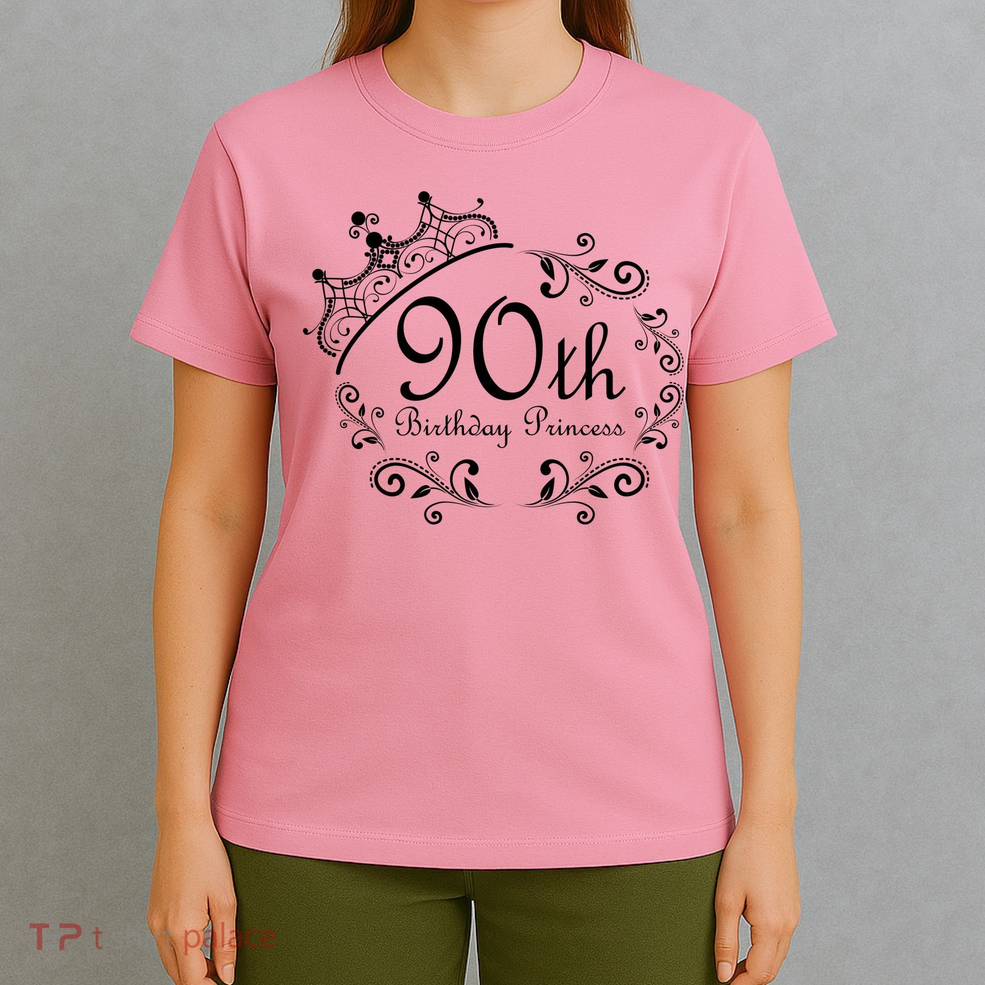 90th Birthday Princess T-Shirt
