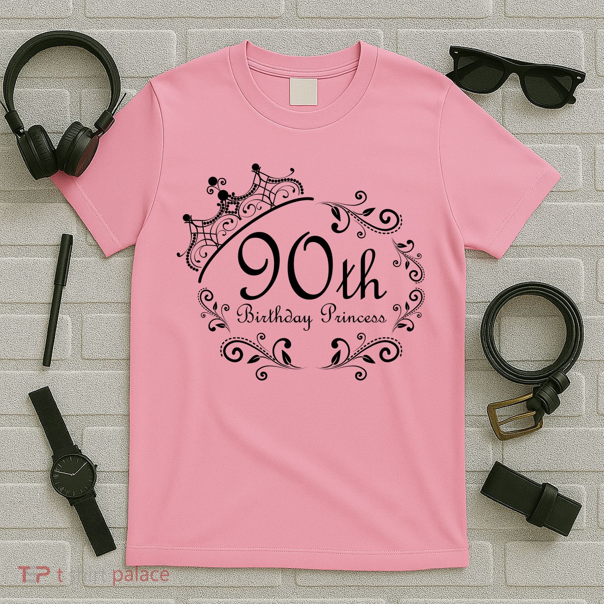 90th Birthday Princess T-Shirt