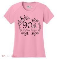 90th Birthday Princess Women's Cooling Performance Crew T-Shirt thumb 0