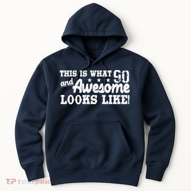 90th Birthday This Is What Awesome Looks Like  Hoodie