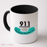911 Dispatcher The Heroes You Don't See Coffee Mug thumb 0