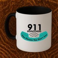911 Dispatcher The Heroes You Don't See Coffee Mug thumb 2