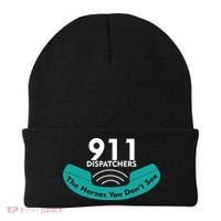 911 Dispatcher The Heroes You Don't See Beanie thumb 0