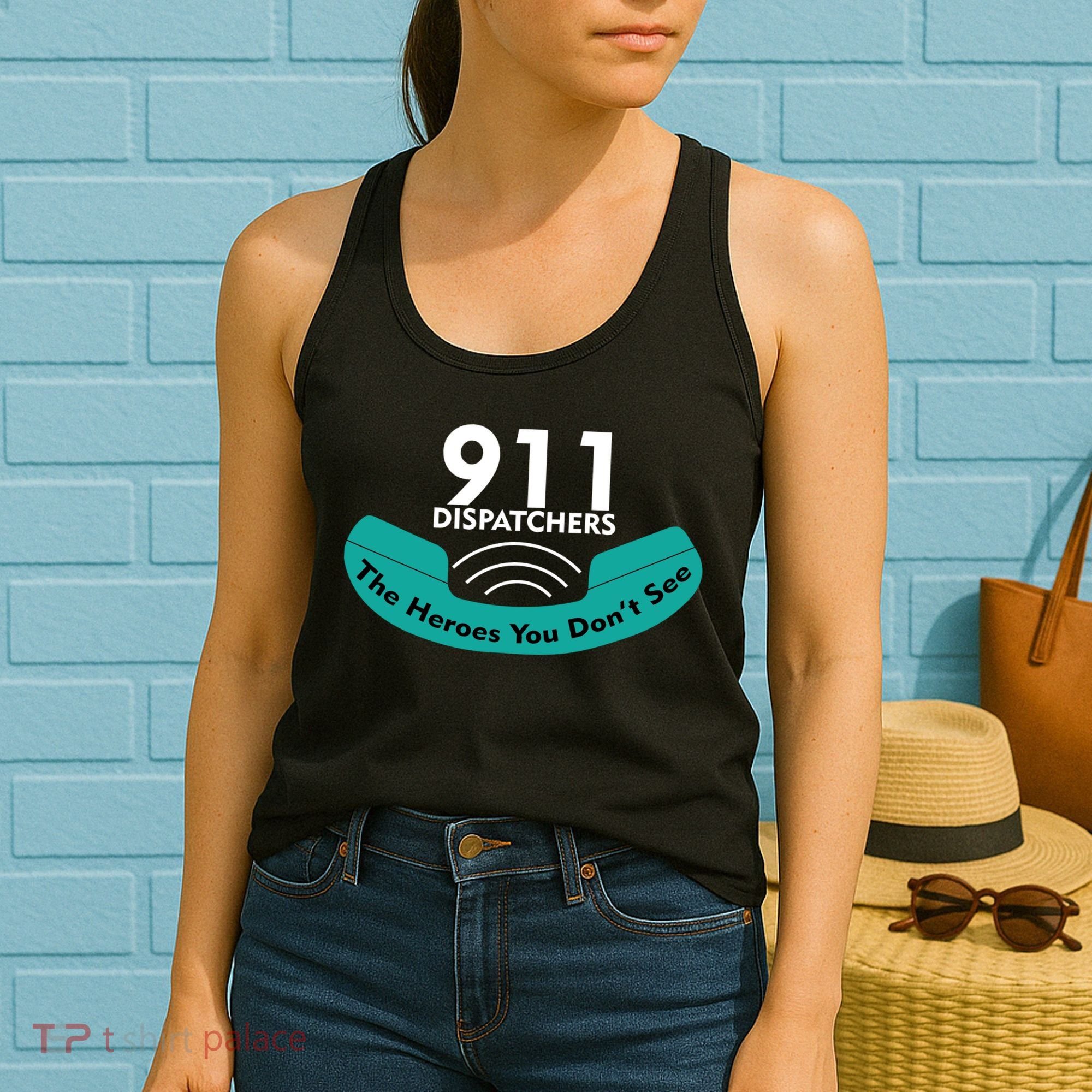 911 Dispatcher The Heroes You Don't See Women's Tank Top
