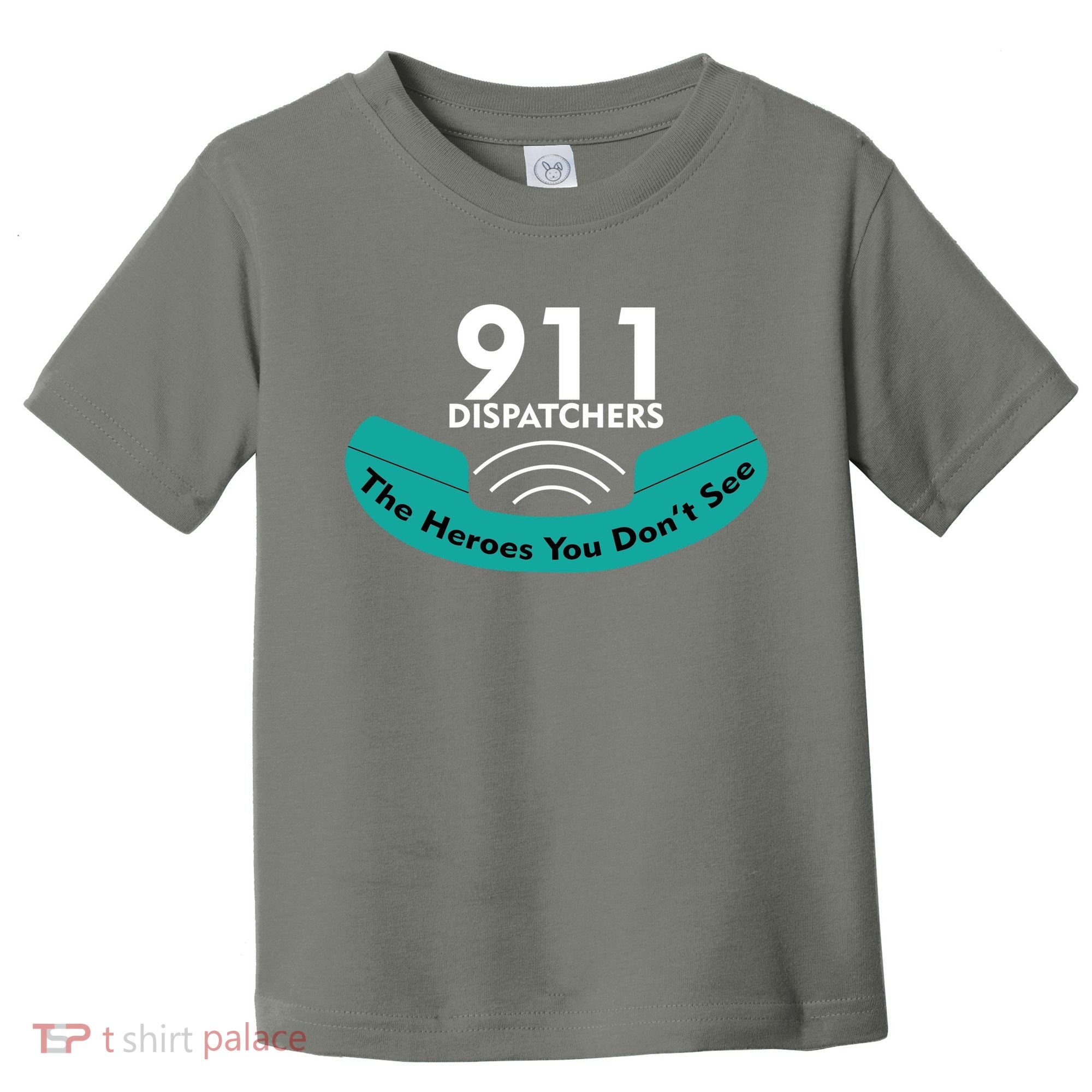 911 Dispatcher The Heroes You Don't See Toddler T-Shirt