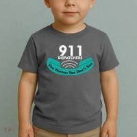 911 Dispatcher The Heroes You Don't See Toddler T-Shirt thumb 2