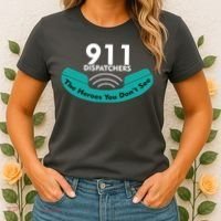 911 Dispatcher The Heroes You Don't See Women's T-Shirt thumb 2