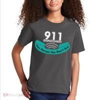 911 Dispatcher The Heroes You Don't See Kids T-Shirt thumb 2