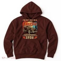 90th 1936 Birthday I'm Not Old I'm A Classic Custom Built High Performance Legendary Power  Hoodie thumb 0