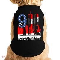 9/ 11 Never Forget Patriot Day Doggie Tank thumb 0