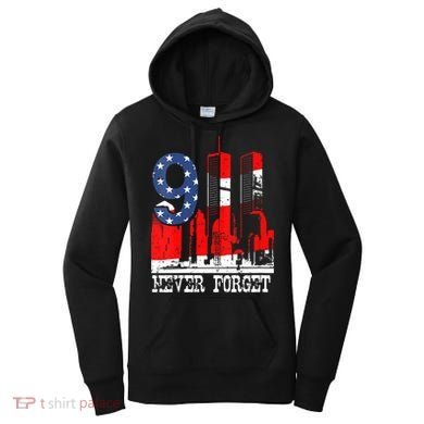 9/ 11 Never Forget Patriot Day Women's Hoodie