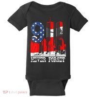 9/ 11 Never Forget Patriot Day Baby Bodysuit thumb 0
