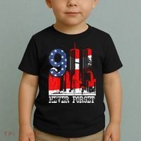 9/ 11 Never Forget Patriot Day Toddler T-Shirt thumb 2