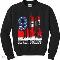 9/ 11 Never Forget Patriot Day Kids Sweatshirt thumb 0