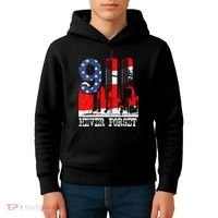 9/ 11 Never Forget Patriot Day Kids Hoodie thumb 4