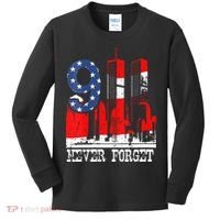9/ 11 Never Forget Patriot Day Kids Long Sleeve Shirt thumb 0