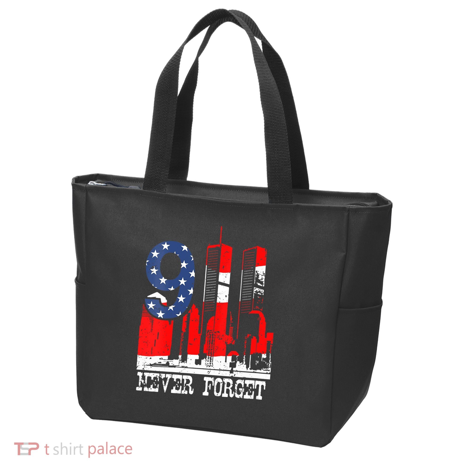 9/ 11 Never Forget Patriot Day Tote Bag