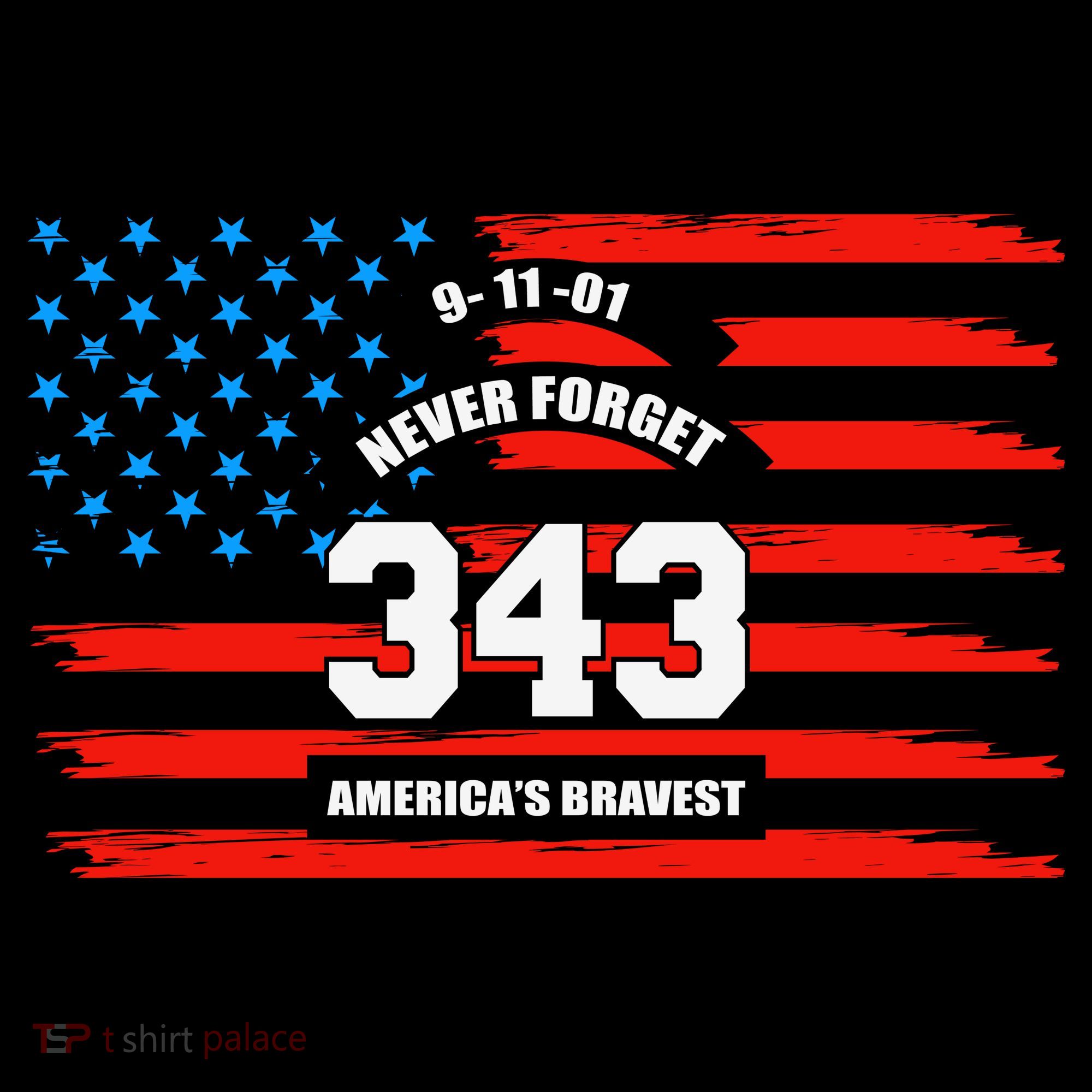 9 11 Never Forget, Firefighter 343 America Bravest Women's Hoodie