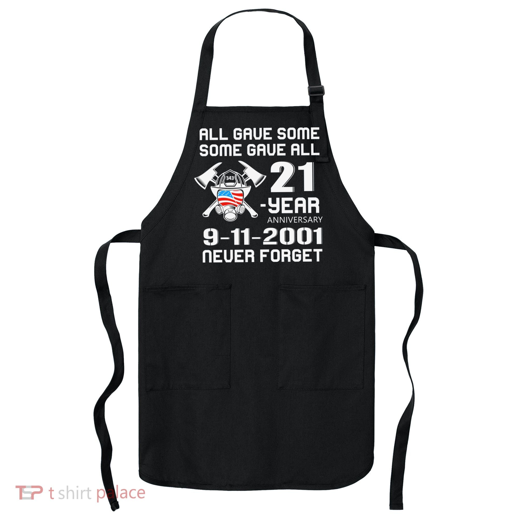9 11 Never Forget, Firefighter 343 America Bravest, 911 Memorial September Apron