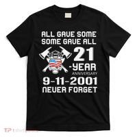 9 11 Never Forget, Firefighter 343 America Bravest, 911 Memorial September T-Shirt thumb 0