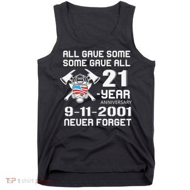 9 11 Never Forget, Firefighter 343 America Bravest, 911 Memorial September Tank Top