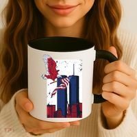 9 11 Never Forget TShirt9 11 Memorial Coffee Mug thumb 3