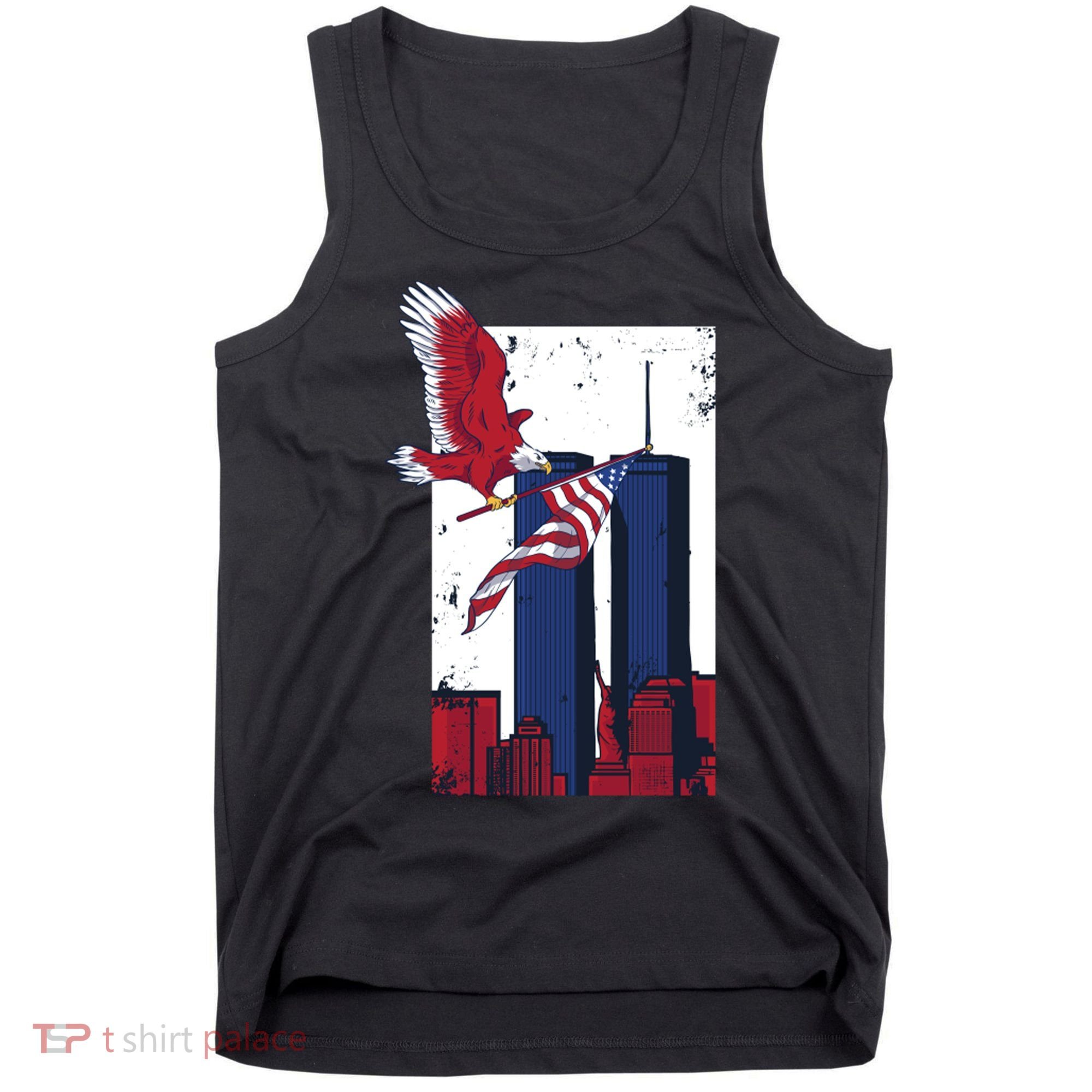 9 11 Never Forget TShirt9 11 Memorial Tank Top