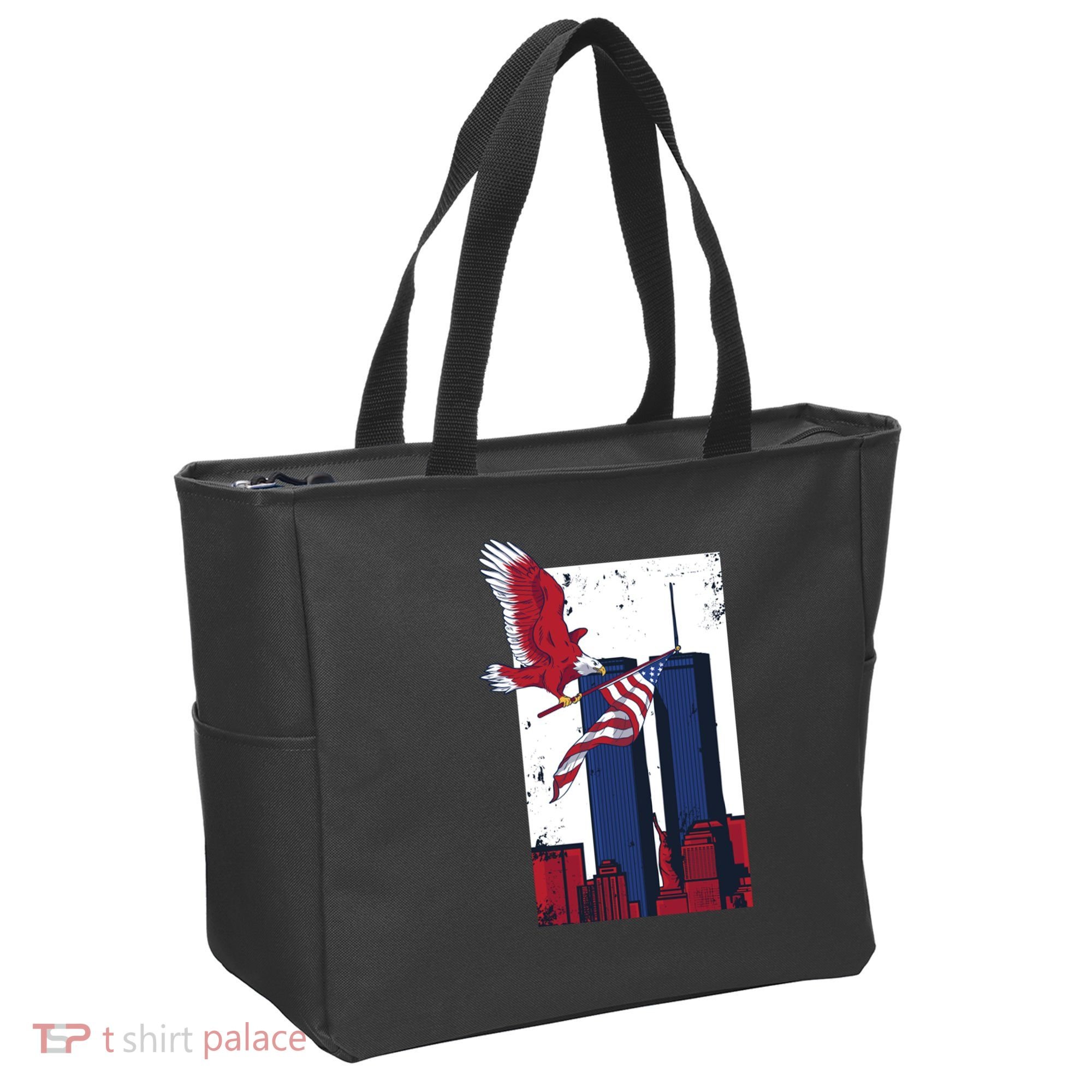 9 11 Never Forget TShirt9 11 Memorial Tote Bag