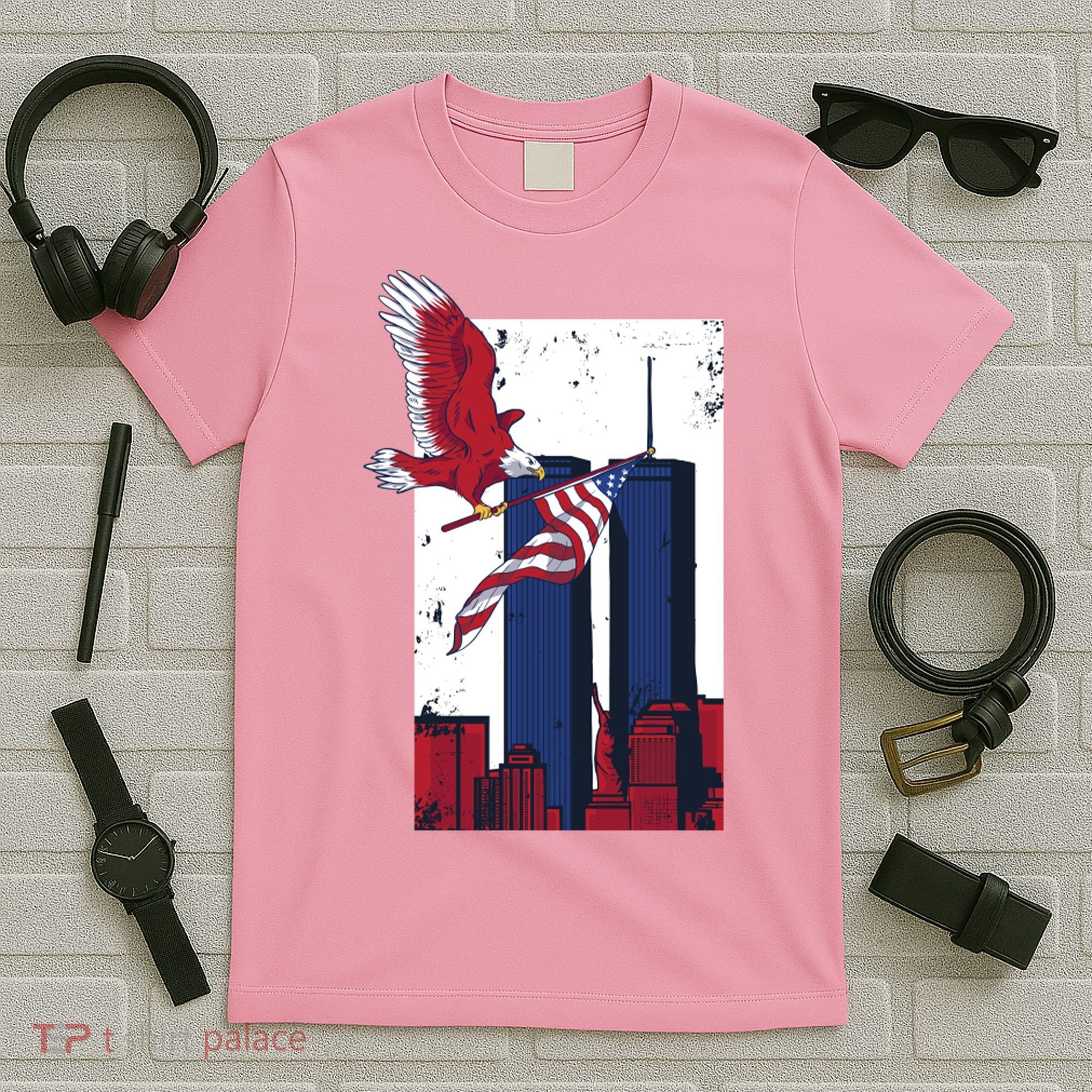 9 11 Never Forget TShirt9 11 Memorial T-Shirt