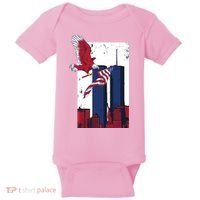 9 11 Never Forget TShirt9 11 Memorial Baby Bodysuit thumb 0