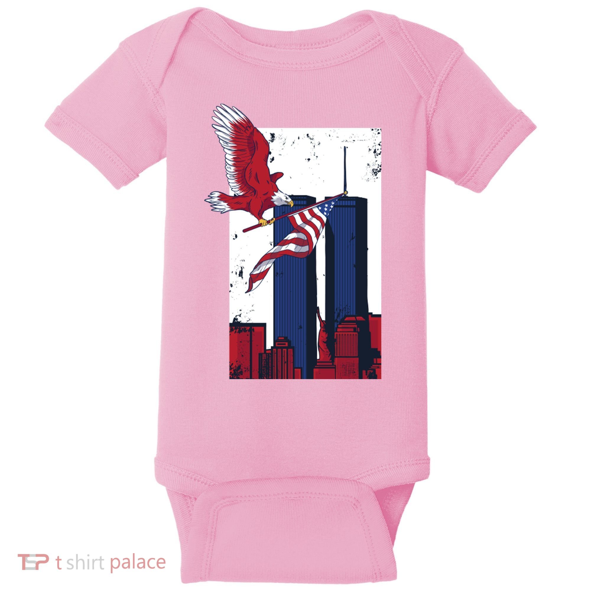 9 11 Never Forget TShirt9 11 Memorial Baby Bodysuit