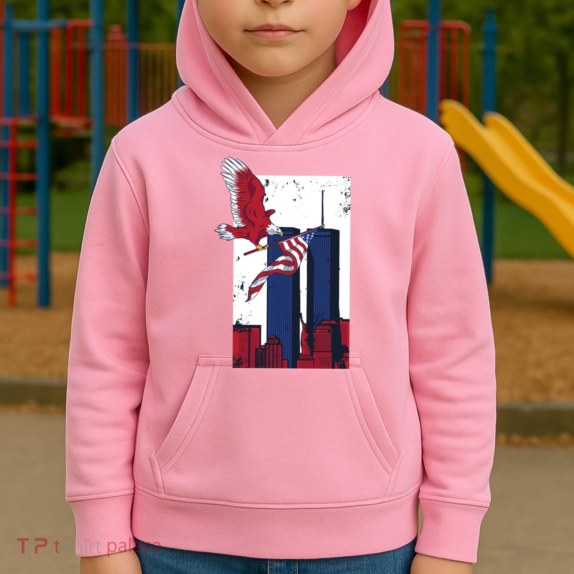 9 11 Never Forget TShirt9 11 Memorial Kids Hoodie