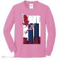 9 11 Never Forget TShirt9 11 Memorial Kids Long Sleeve Shirt thumb 0