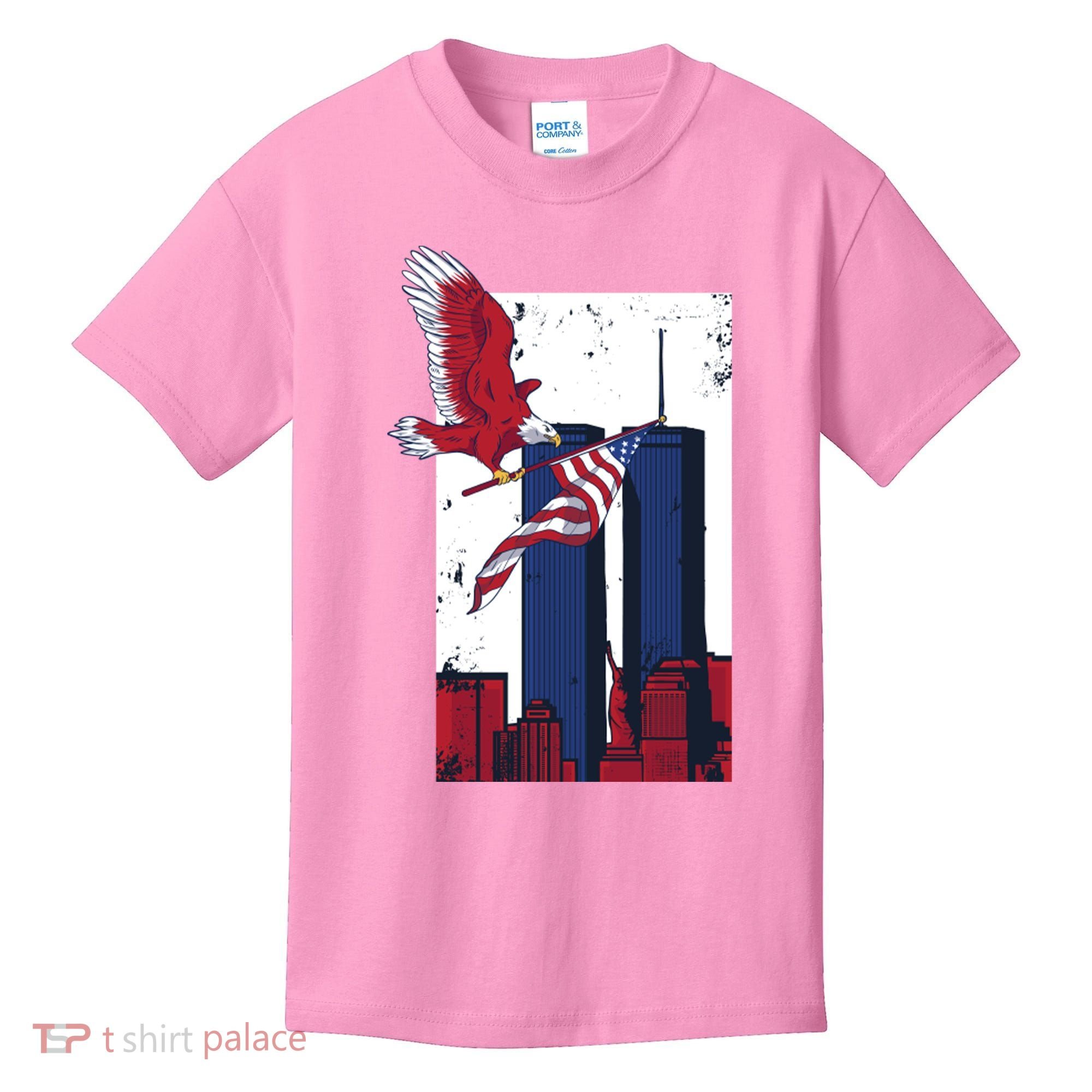 9 11 Never Forget TShirt9 11 Memorial Kids T-Shirt