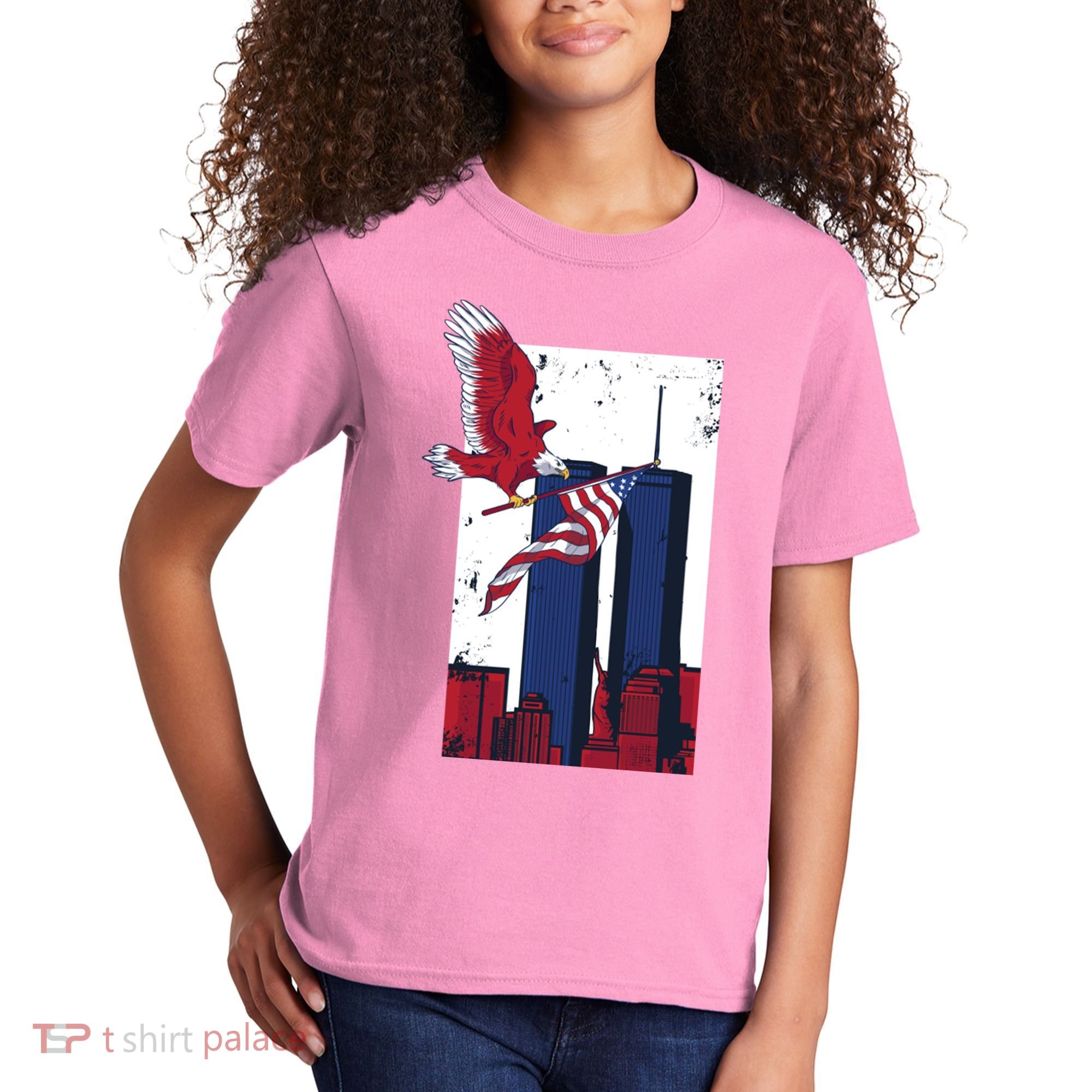 9 11 Never Forget TShirt9 11 Memorial Kids T-Shirt