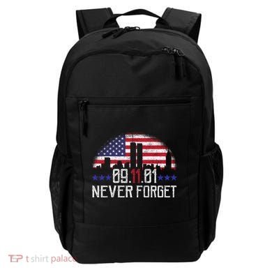9 11 TShirt9 11 Never Forget Memorial, Peace Day Backpack