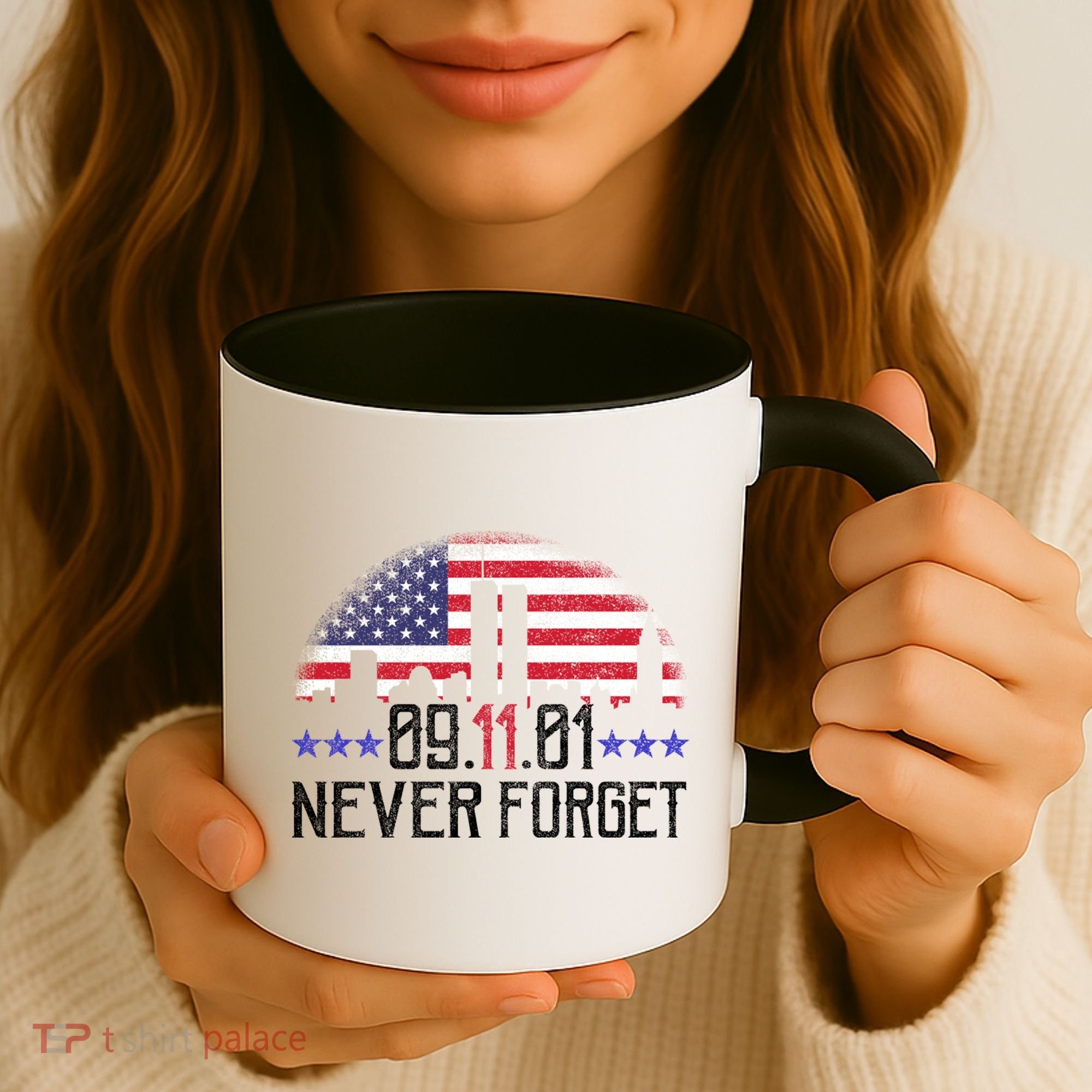 9 11 TShirt9 11 Never Forget Memorial, Peace Day Coffee Mug