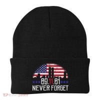 9 11 TShirt9 11 Never Forget Memorial, Peace Day Beanie thumb 0