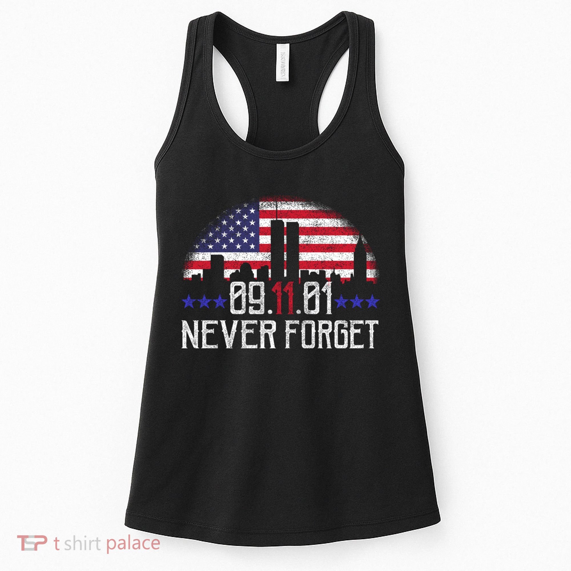 9 11 TShirt9 11 Never Forget Memorial, Peace Day Women's Tank Top