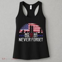 9 11 TShirt9 11 Never Forget Memorial, Peace Day Women's Tank Top thumb 3