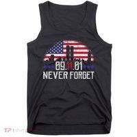 9 11 TShirt9 11 Never Forget Memorial, Peace Day Tank Top thumb 0