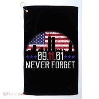 9 11 TShirt9 11 Never Forget Memorial, Peace Day Golf Towel thumb 0
