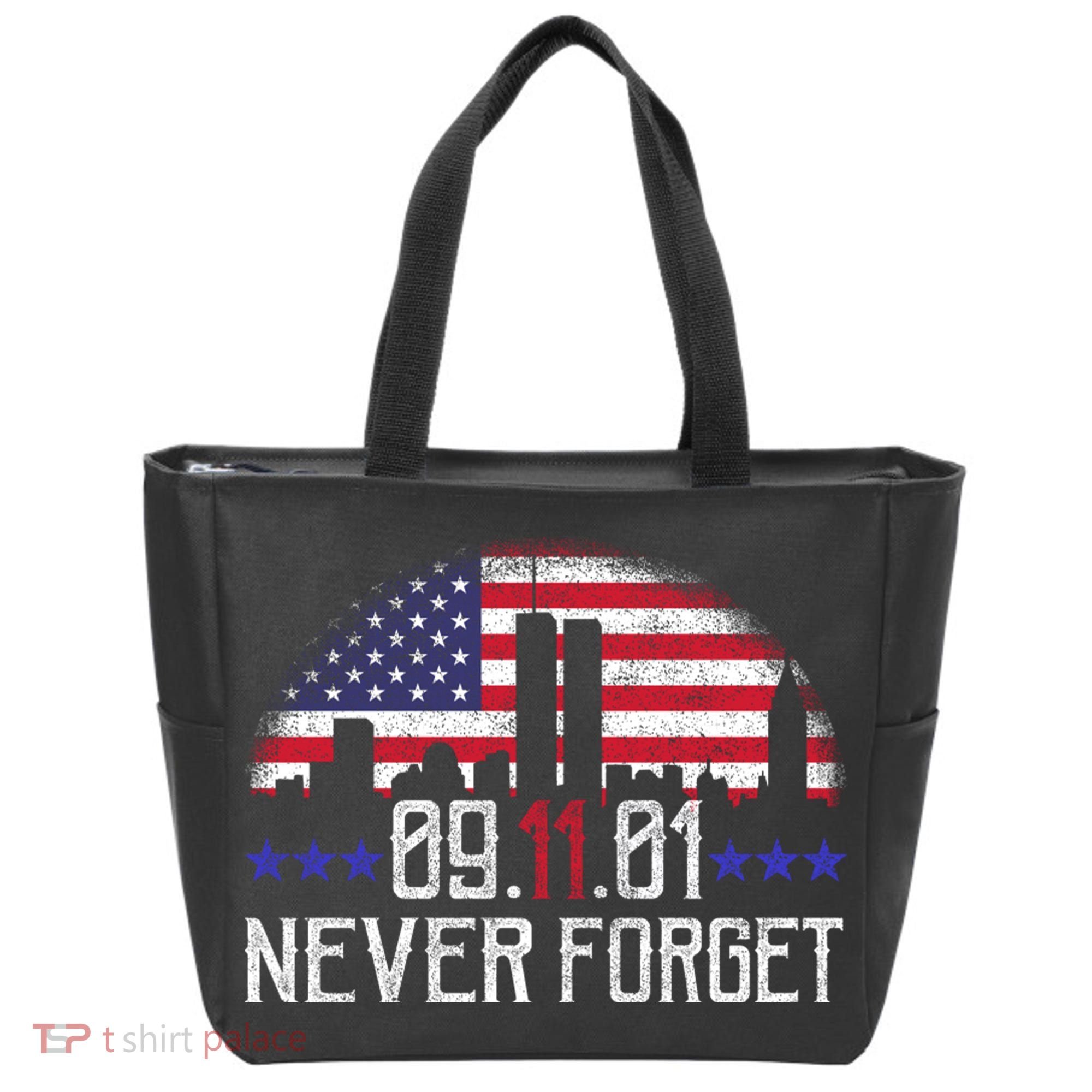 9 11 TShirt9 11 Never Forget Memorial, Peace Day Tote Bag