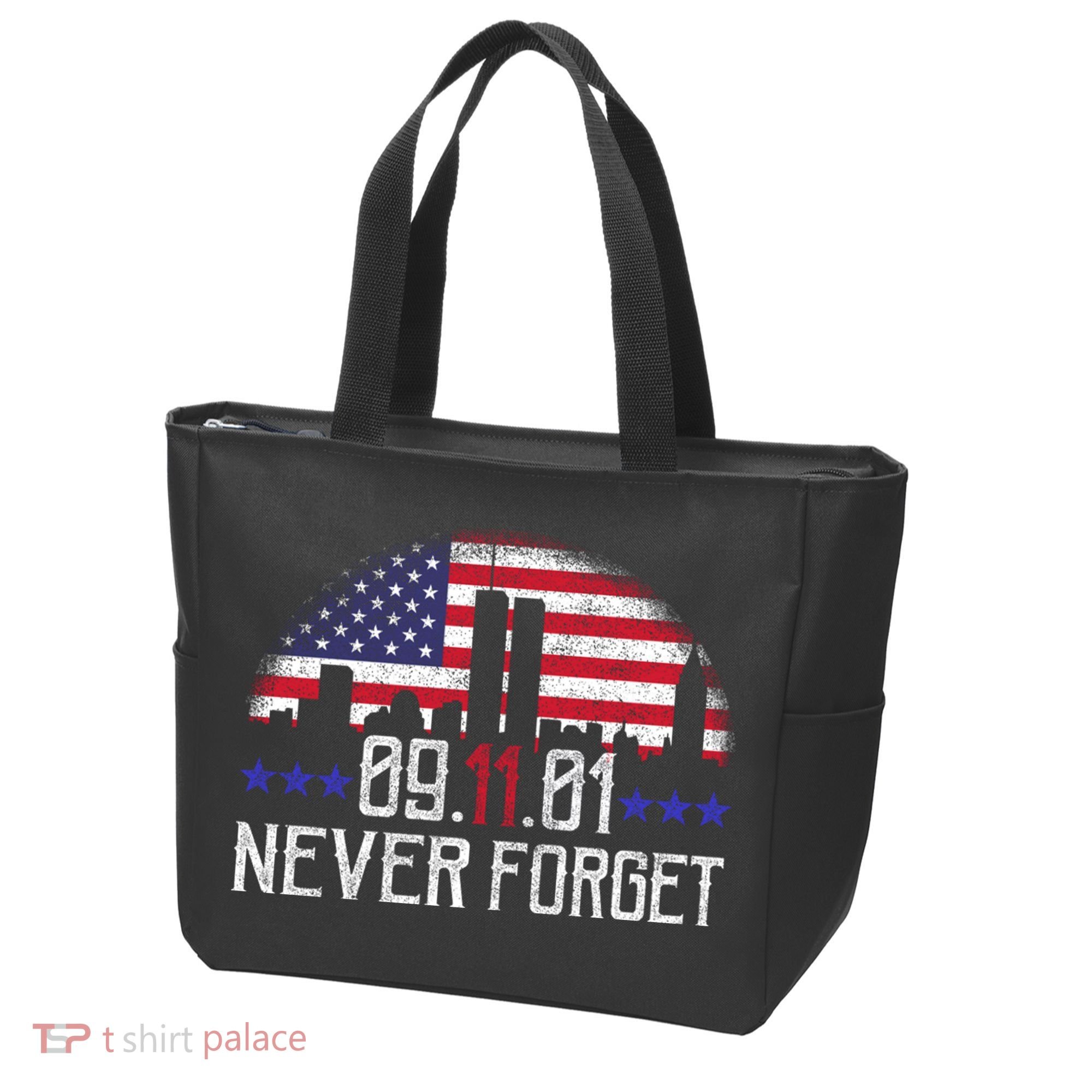 9 11 TShirt9 11 Never Forget Memorial, Peace Day Tote Bag