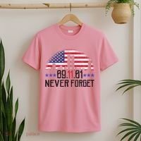 9 11 TShirt9 11 Never Forget Memorial, Peace Day T-Shirt thumb 2