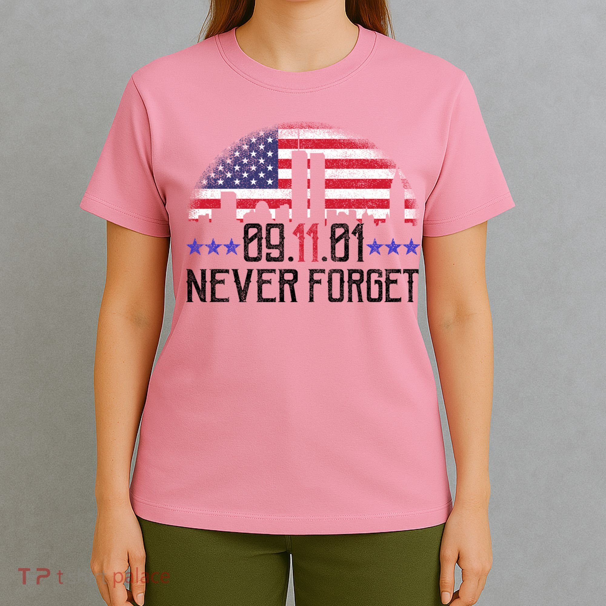 9 11 TShirt9 11 Never Forget Memorial, Peace Day T-Shirt
